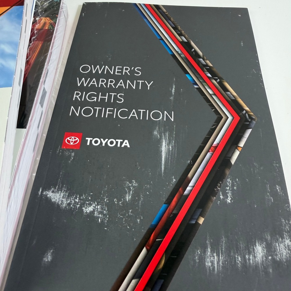 2022 Toyota Tacoma Owners Manual Set Navigation Warranty Maintenance Guide 5PC - Picture 2 of 2